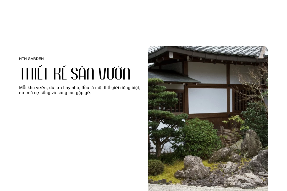 Thiết Kế Sân Vườn | Hth Garden